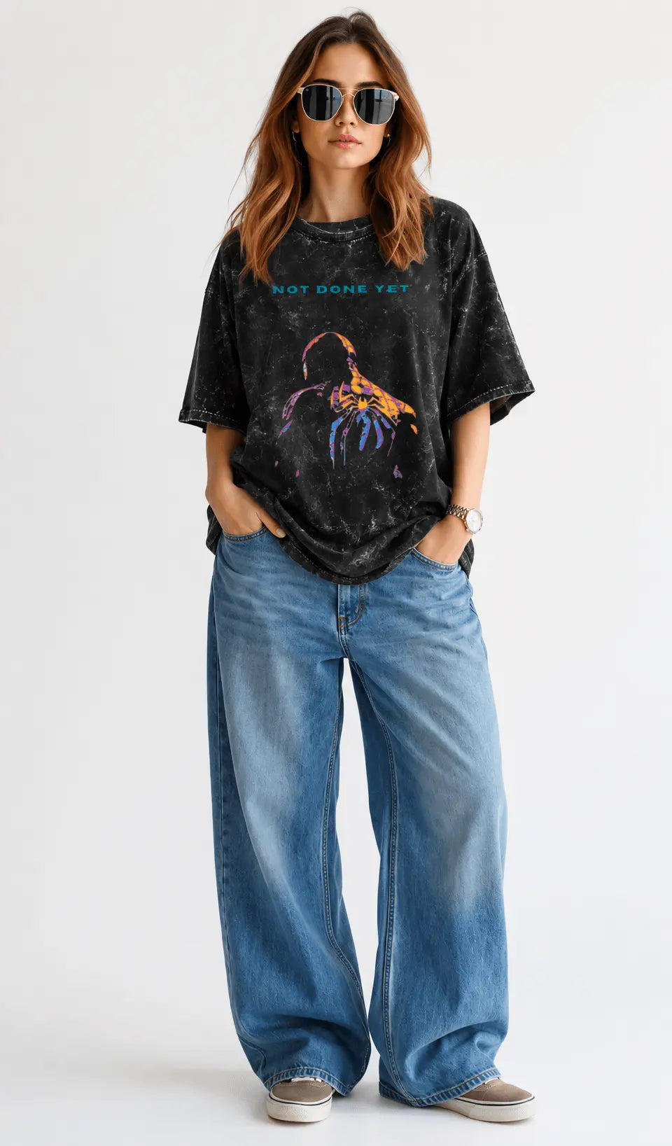 Not Done Yet ! Unisex Oversized Fit