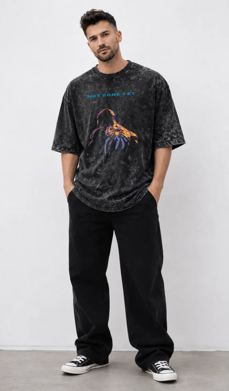 Not Done Yet ! Unisex Oversized Fit