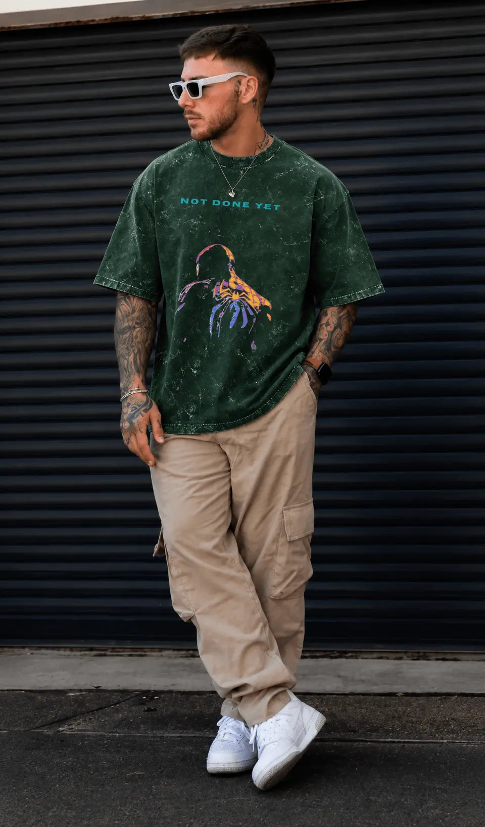 Not Done Yet ! Unisex Oversized Fit