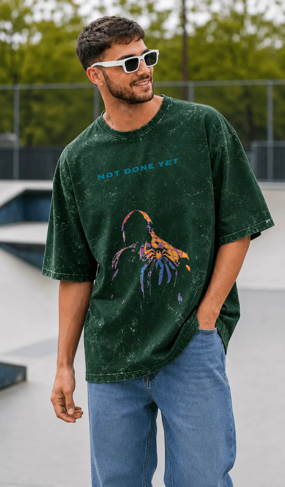 Not Done Yet ! Unisex Oversized Fit